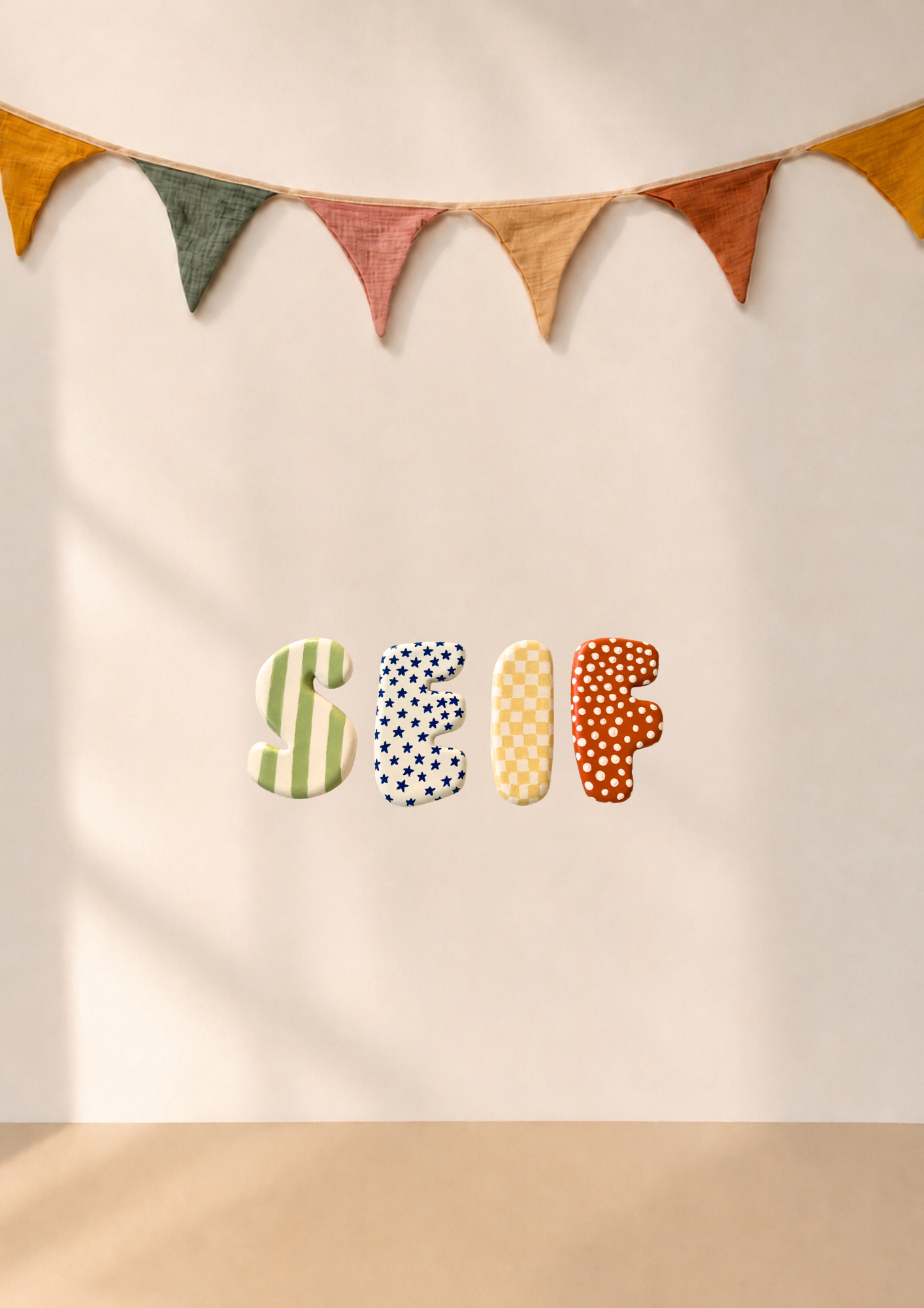 Skinny Custom Letters