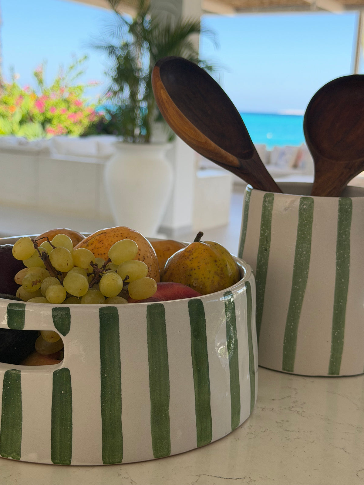 Bowl & Utensil Holder