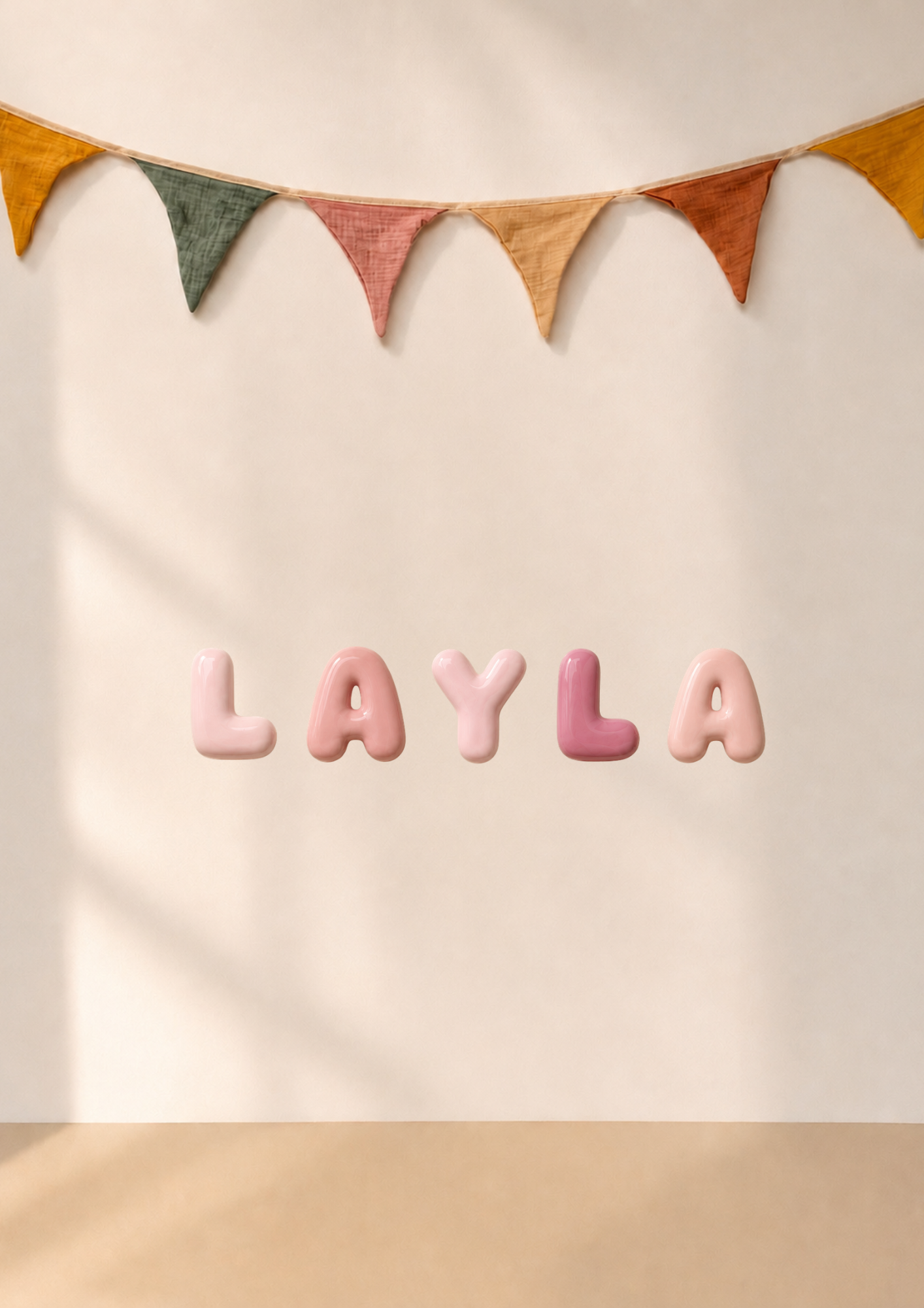 Chubby Custom Letters